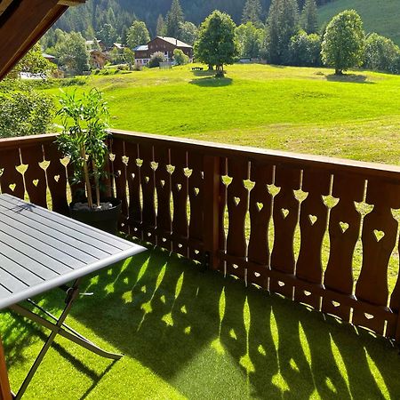 Appartement de 2 chambres a Pralognan la Vanoise a 900 m des pistes avec balcon amenage et wifi Extérieur photo