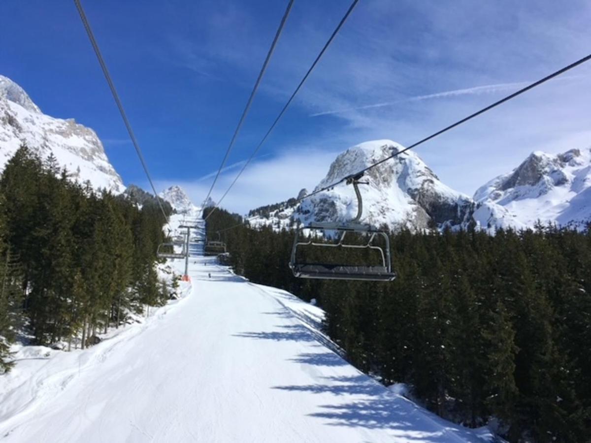 Appartement de 2 chambres a Pralognan la Vanoise a 900 m des pistes avec balcon amenage et wifi Extérieur photo