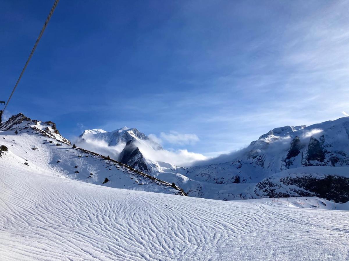 Appartement de 2 chambres a Pralognan la Vanoise a 900 m des pistes avec balcon amenage et wifi Extérieur photo